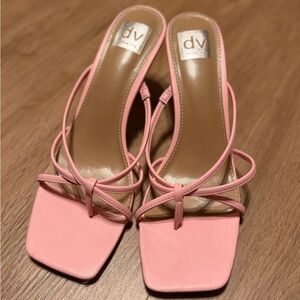 Dolce Vita Pink Strappy Heels